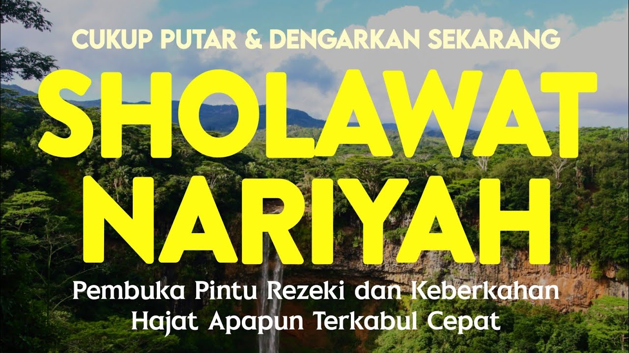 Sholawat Nariyah Merdu Terbaru 2026, Pembuka Rezeki & Jalan Hidup | Tafrijiyah Mustajab