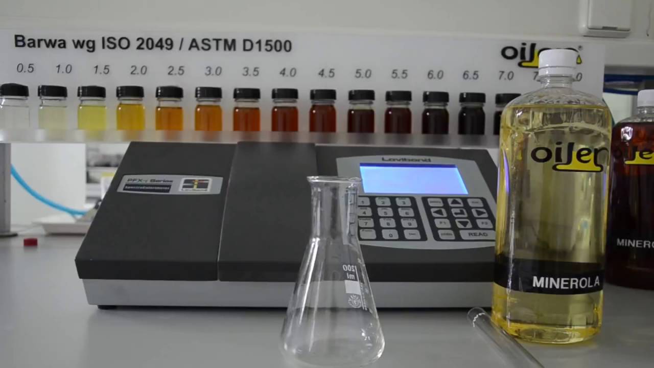 Máy so màu trong dầu ISO 2049   ASTM D1500