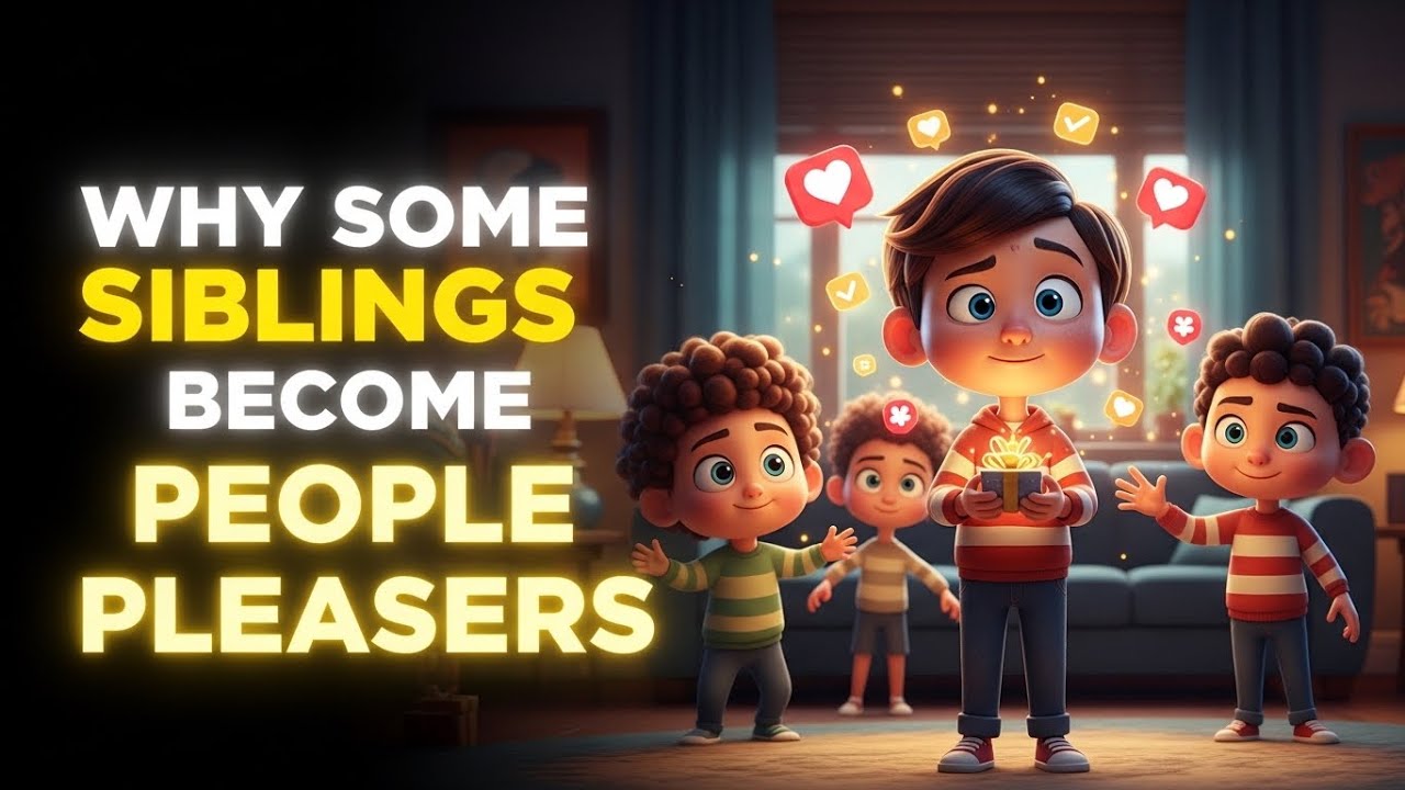 The Hidden Reason Some Siblings Become People Pleasers
