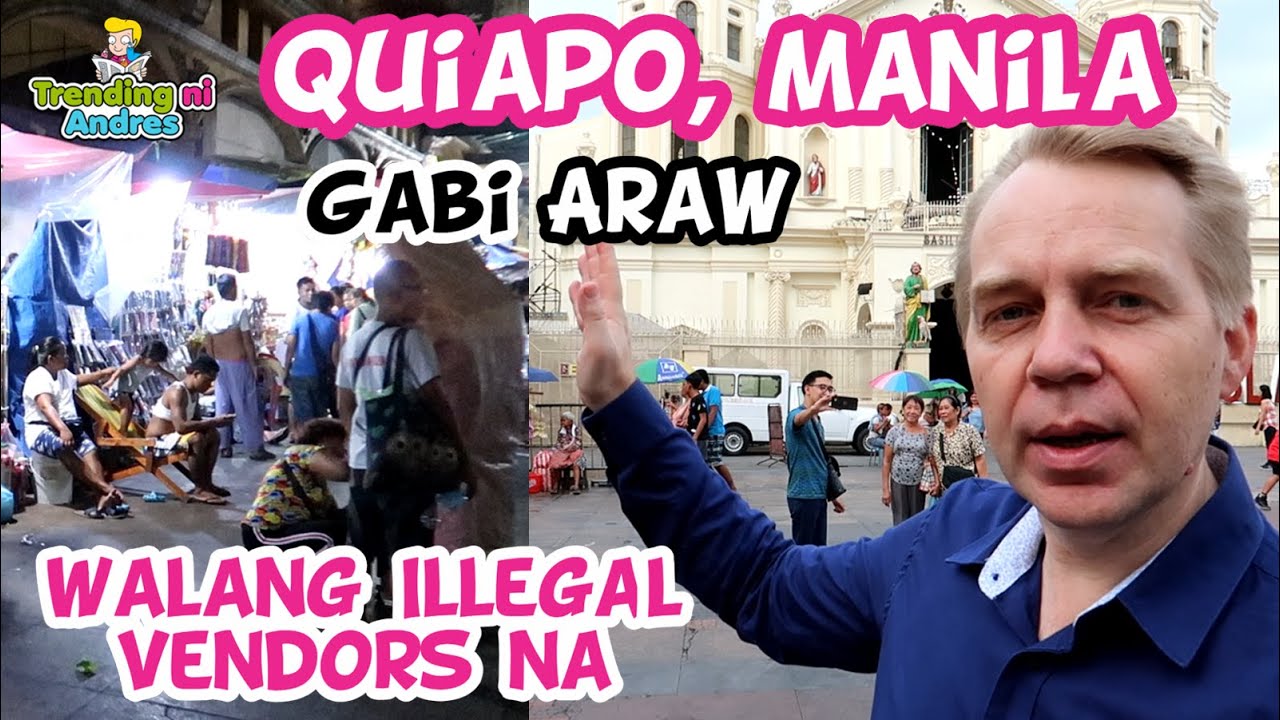 Ganda sa Quiapo Day and Night Tour by Trending Ni Andres