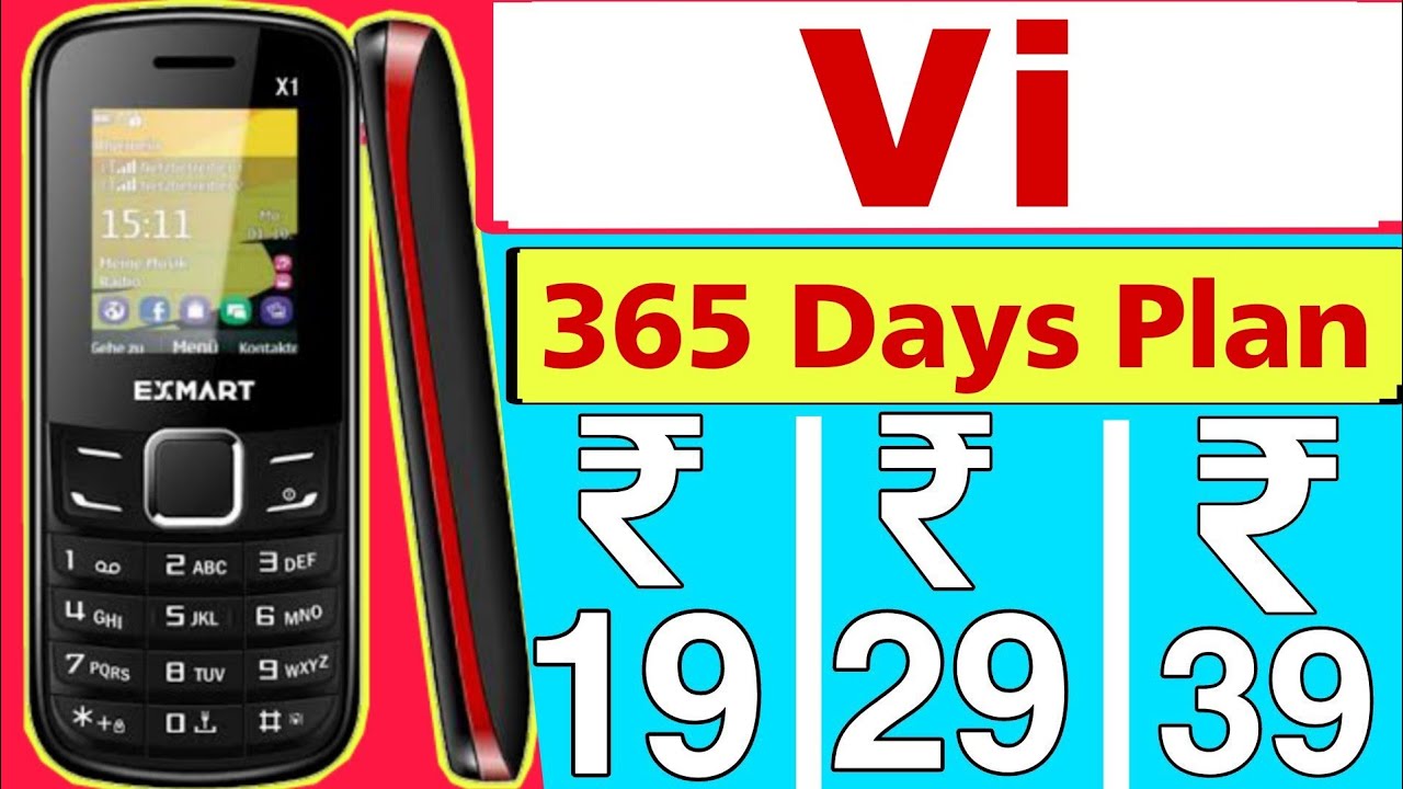 Vi {Vodafone & Idea } Unlimited Plan For 365 Day's 2023 | vi new 365 day recharge plan