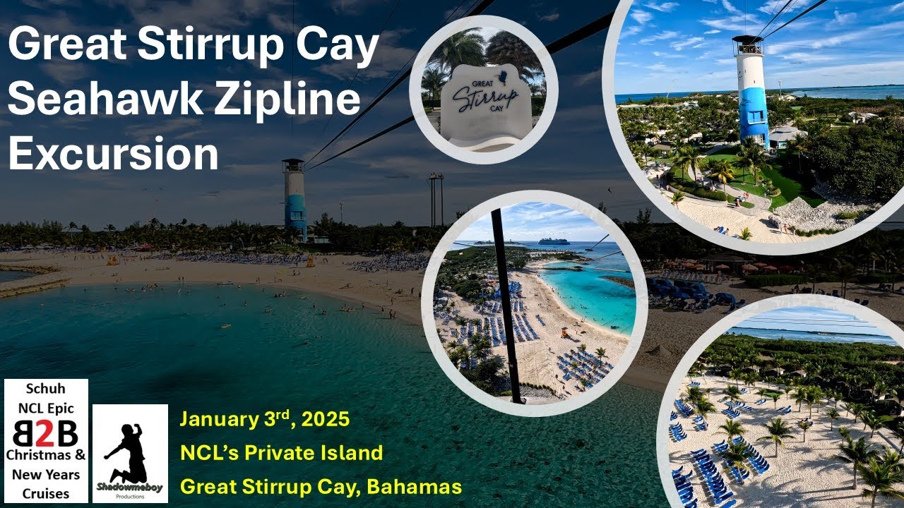 Great Stirrup Cay Seahawk Zipline Excursion