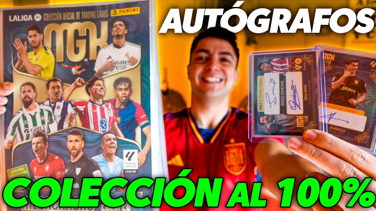 COLECCION *100% COMPLETA* MEGACRACKS 2025/26 con AUTOGRAFOS
