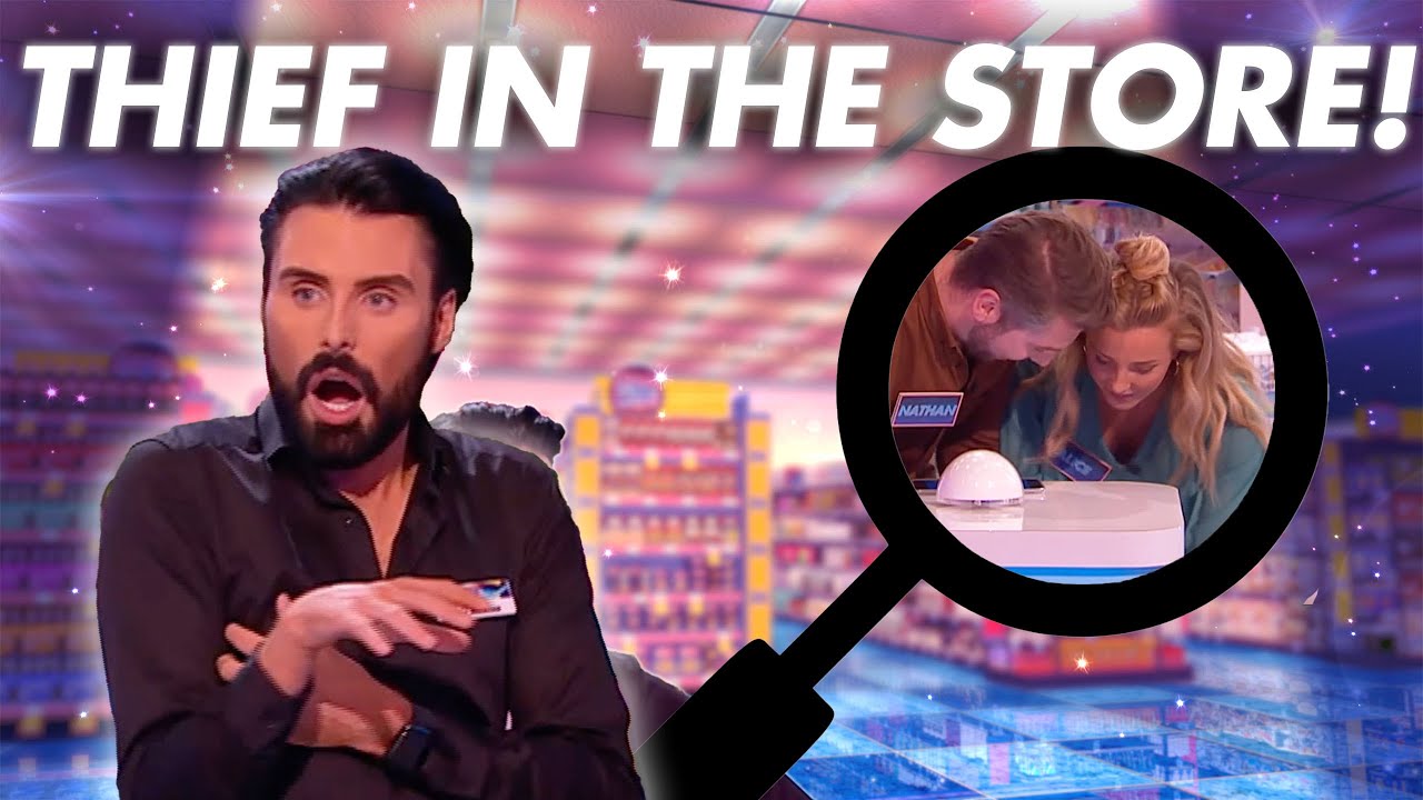 THERE'S A THIEF IN THE STORE! | Supermarket Sweep 2020