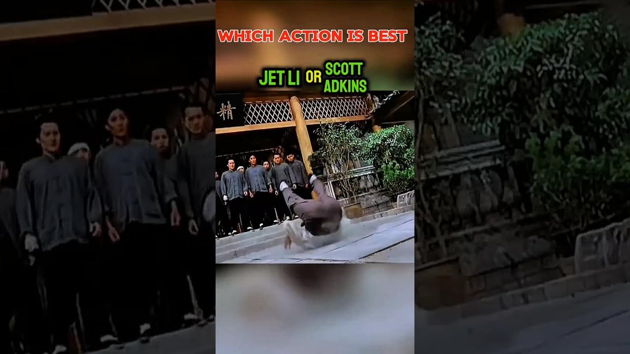 Which action is best 😱🥋💥 #martialarts #scottadkins #jitlee #action