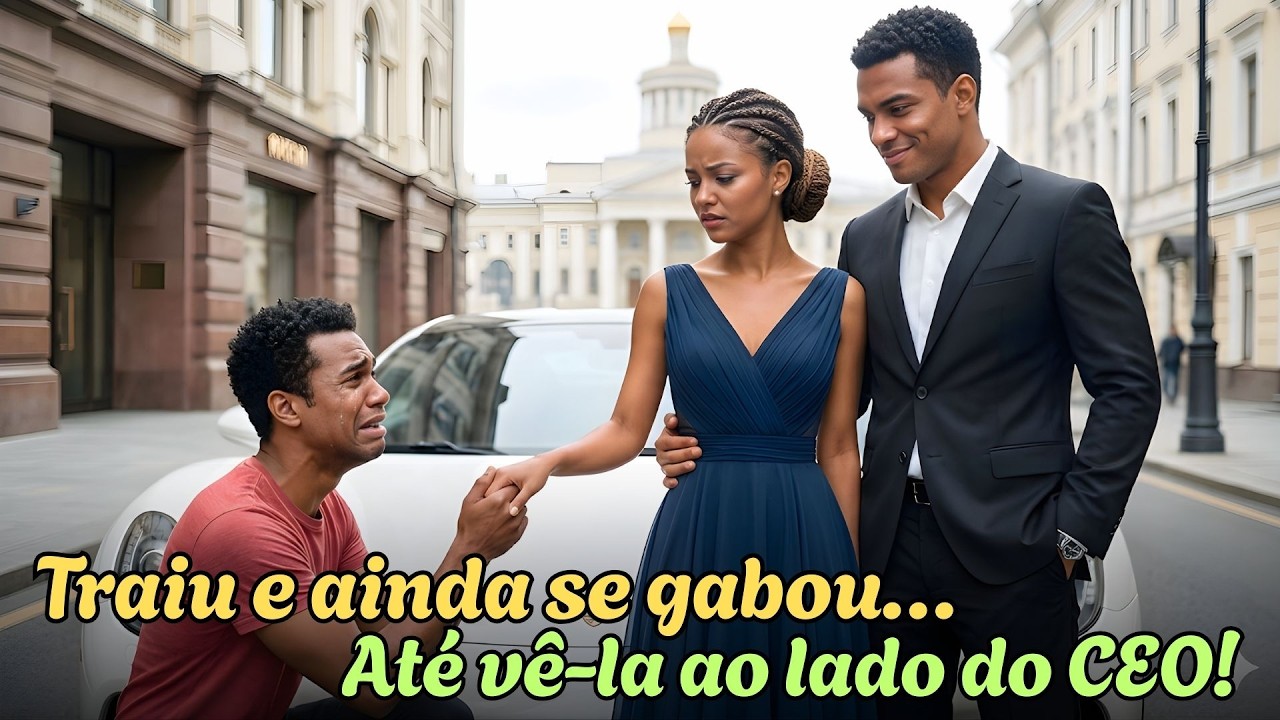 Ele exibe a amante com orgulho… mas fica em choque ao vê-la ao lado de um CEO!