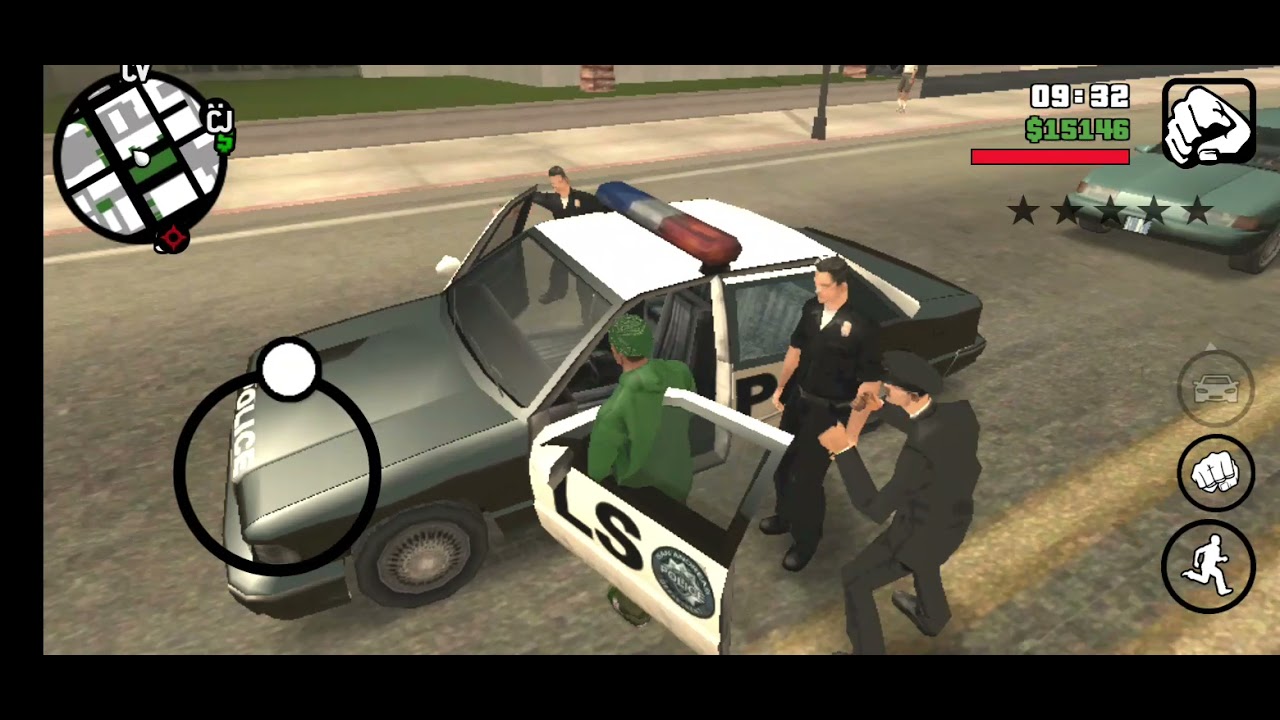 gta sa peds fight
