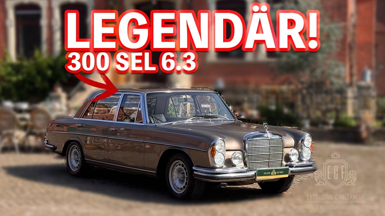 Warum Sammler weltweit DIESEN Mercedes jagen – 300 SEL 6.3 im CHECK!