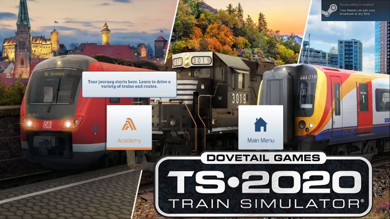Simone plays train simulator  2020 BR189 Acadamy lesson 1