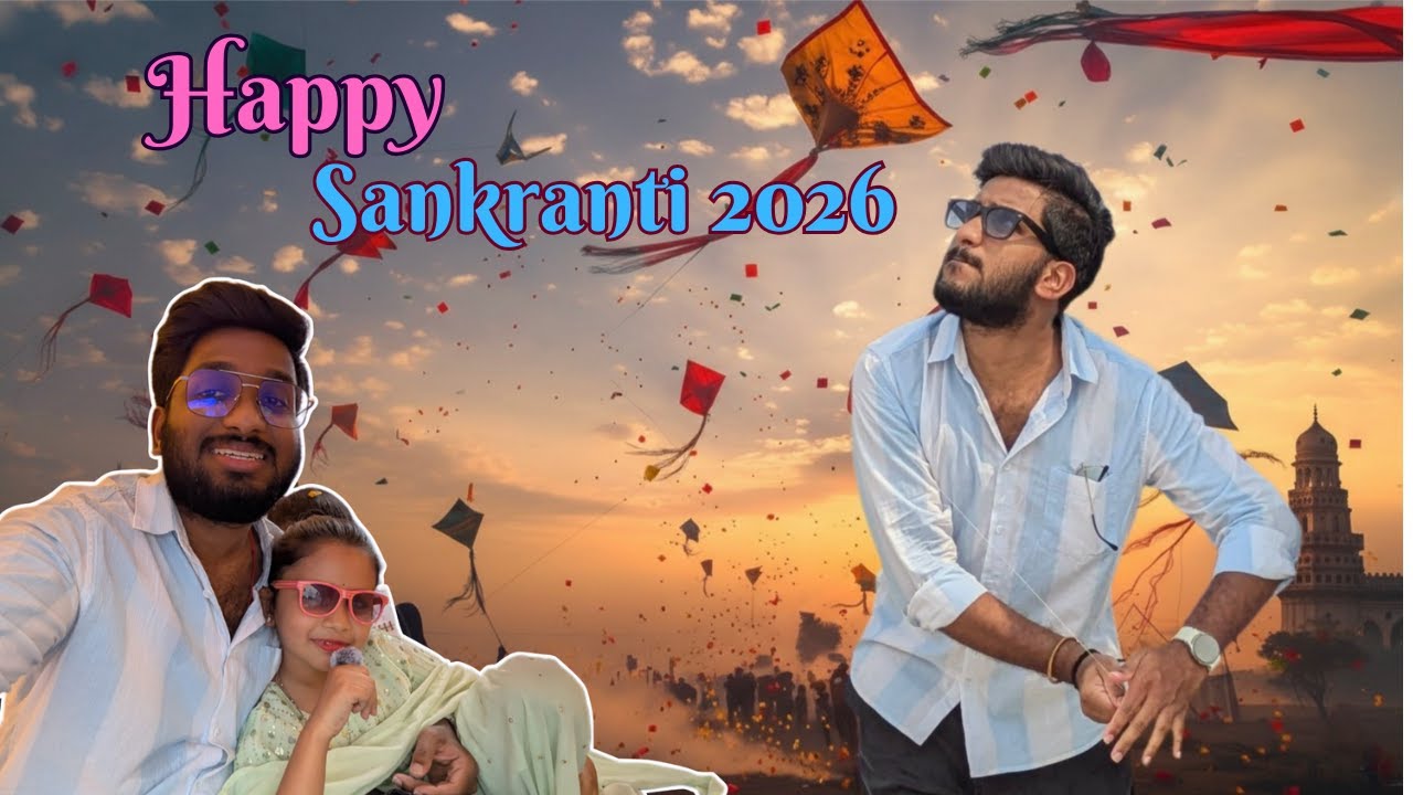 Watch How We Celebrated Our Sankranthi 2026🪁 | Fun Guaranteed- Vlog 3