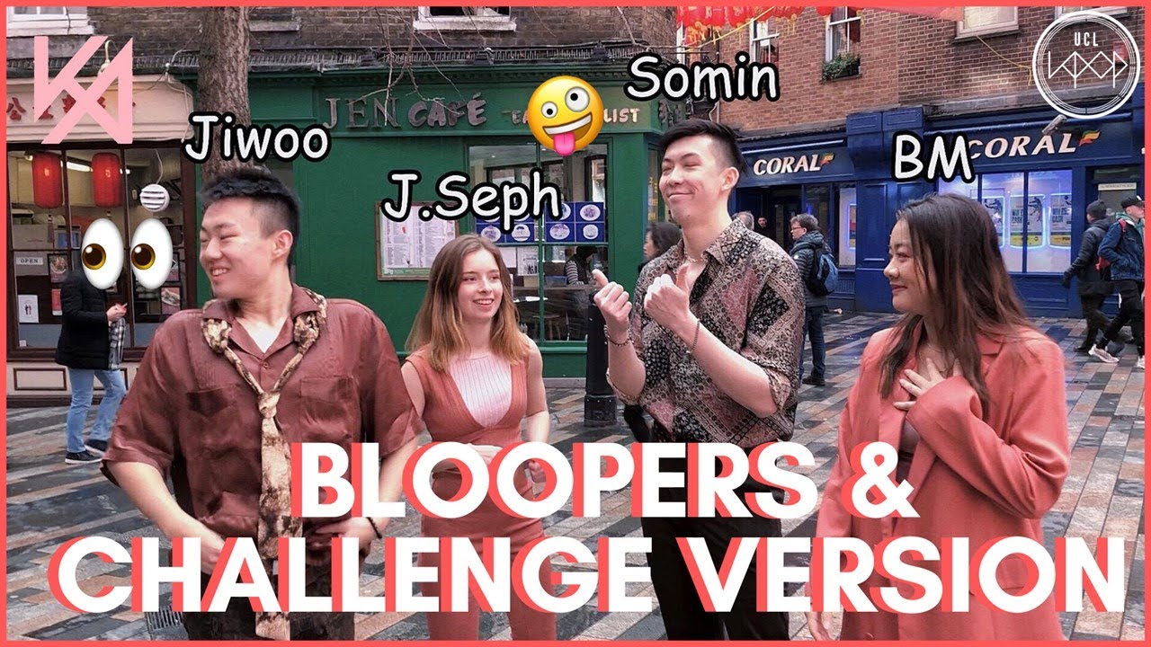 [KPOP IN PUBLIC] KARD (카드) - RED MOON Part Switch Challenge & Bloopers | UCL Kpop Society