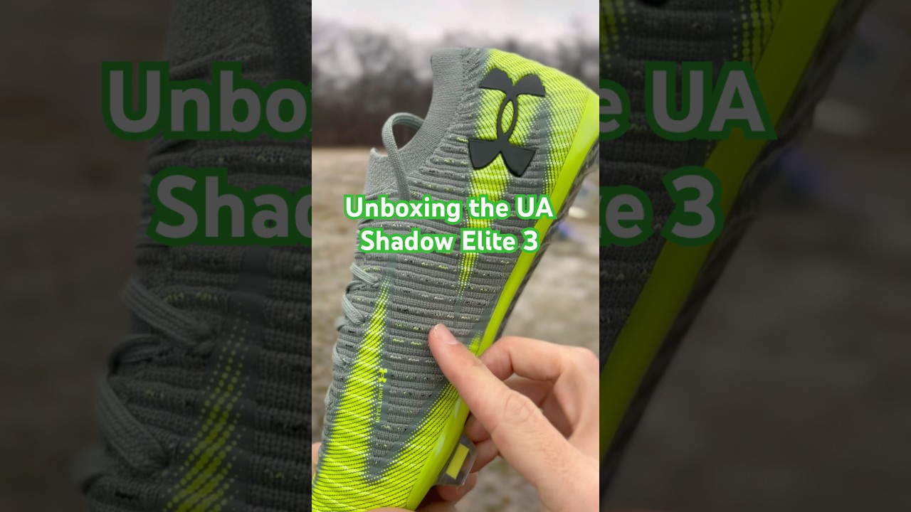 Unboxing the new Under Armour Shadow Elite 3, Glowstrike