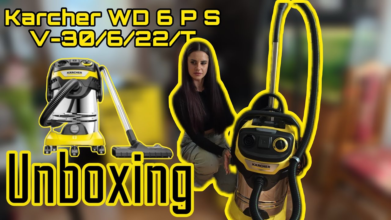 Unboxing Karcher WD 6 P S V-30/6/22/T 1.628-361.0 1300W – Czy warto?