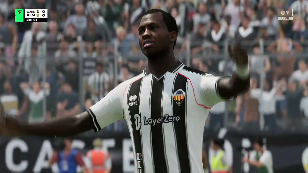⚽ ⚪⚫ CD Castell&oacute;n &ndash; UD Almer&iacute;a 🔴⚪ | LaLiga Hypermotion | FC 26 MATCHDAY 33