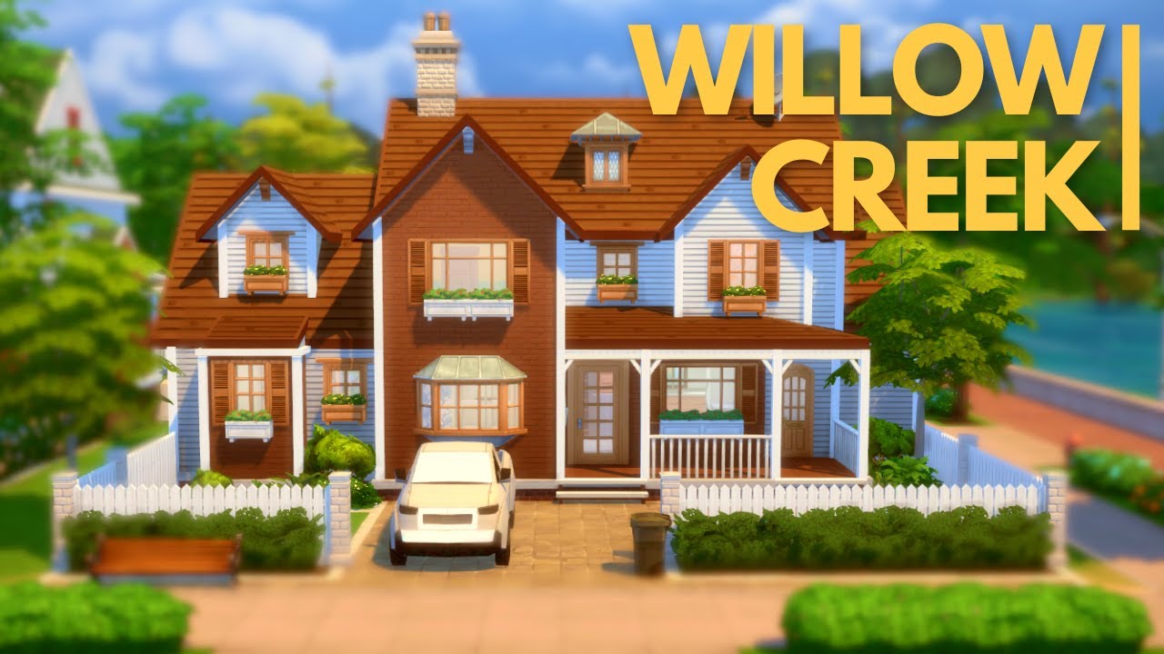 Je crée une maison pour famille nombreuse (jusqu'à 6 chambres ! 👨‍👨‍👧‍👧) | SIMS 4