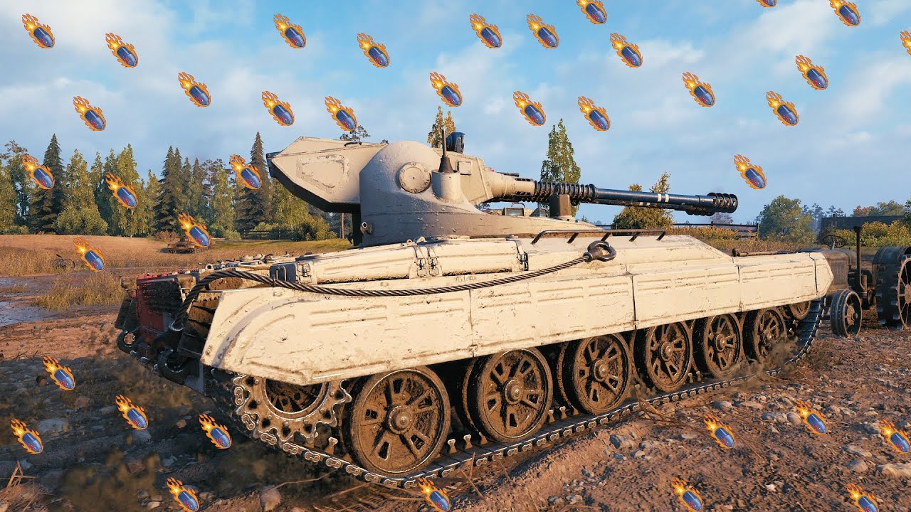 World of Tanks Vz. 71 Tesák - 9K Damage.
