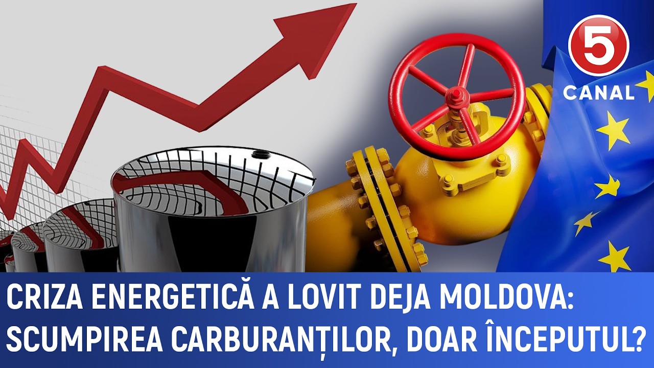 Criza energetică a lovit deja Moldova: Scumpirea carburanților, doar începutul?