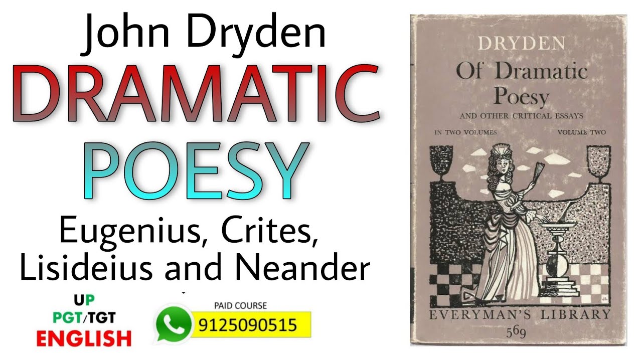 Literary Criticism By John Dryden in Hindi | AKSRajveer | Literature Lovers