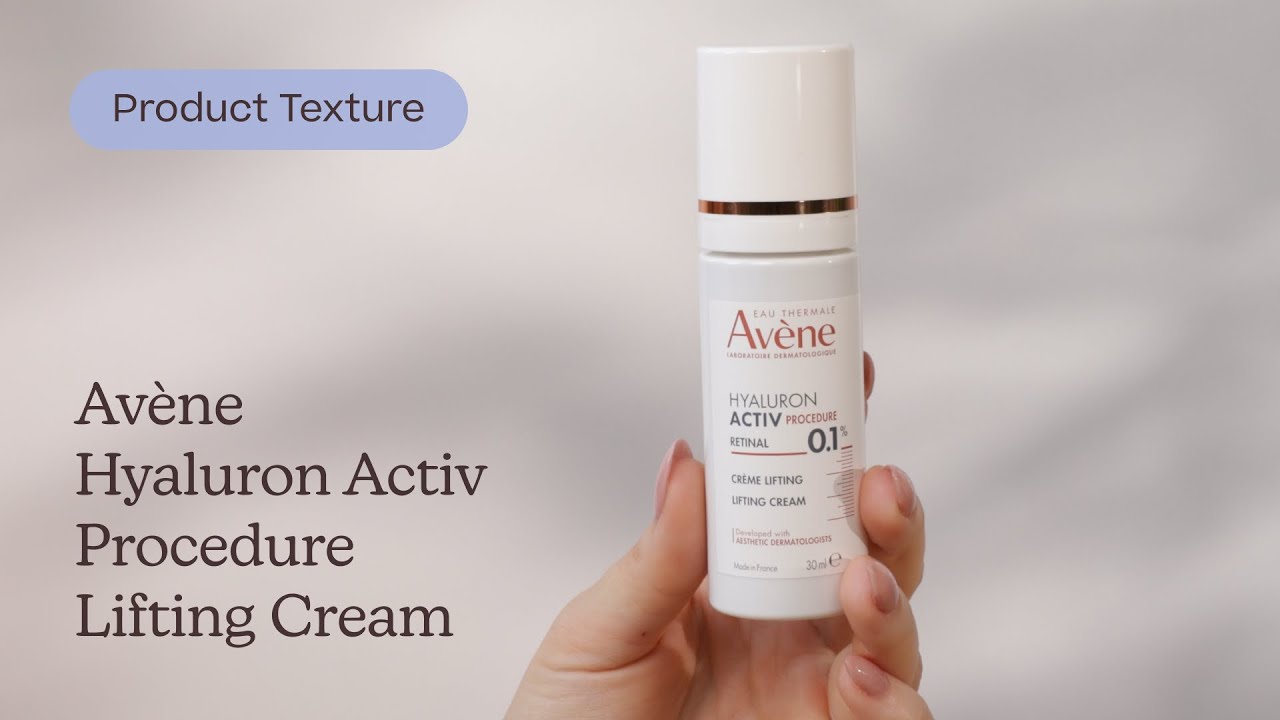 How to Use Avène Hyaluron Activ Procedure Lifting Cream | Care to Beauty