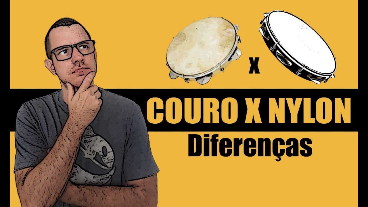 Pandeiro de Couro ou de Nylon. Qual Escolher? | ANDRÉ PASSOS