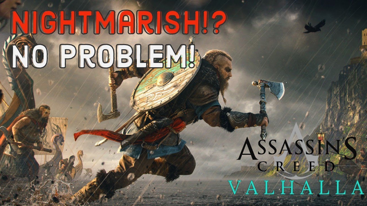 Nightmarish Difficulty | Too Difficult? Let's Find Out | Assassin's Creed: Valhalla