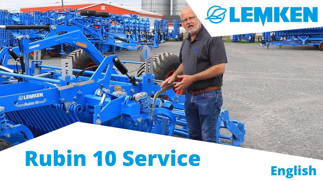 LEMKEN Rubin 10 - Service (English)