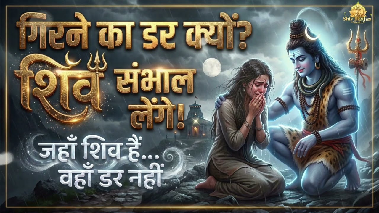 जिसे उठाने वाले खुद महादेव हों, उसे गिरने का डर कैसा? 🔱| Shiv Bhajan | Shiv Bhakti Song 2026