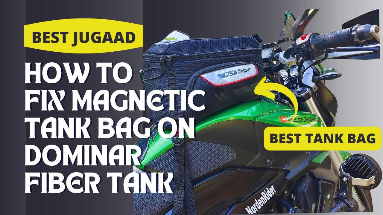 You Won't Believe How Easily I Fixed Magnetic Tank Bag on Dominar