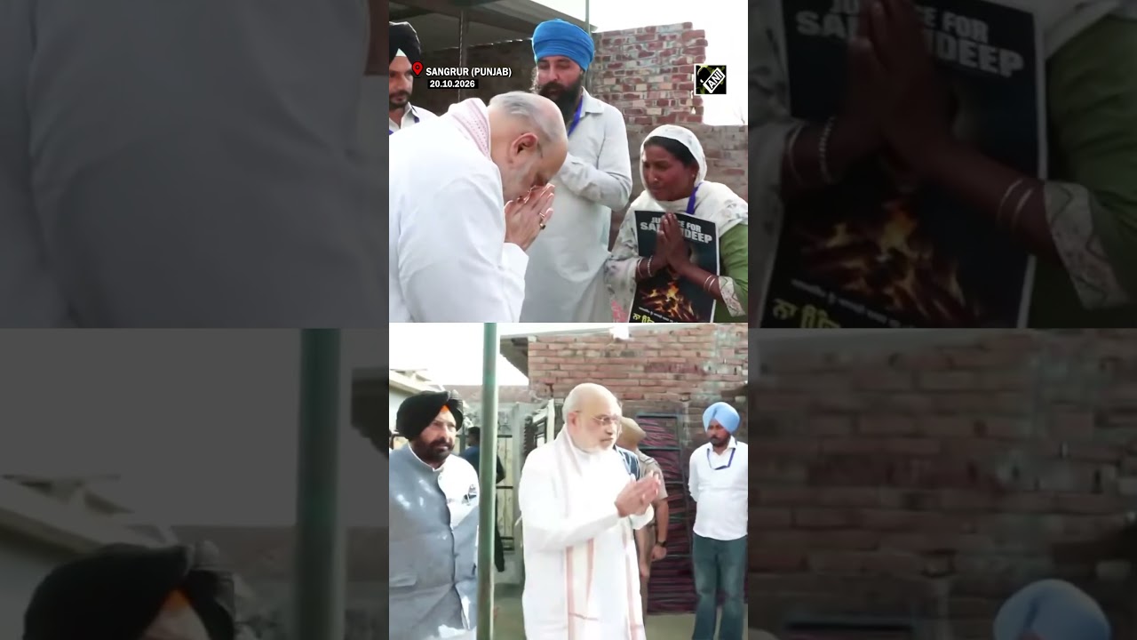 Amit Shah meets Gulzar Singh&rsquo;s family, died by suicide after harassment over anti-drug stance