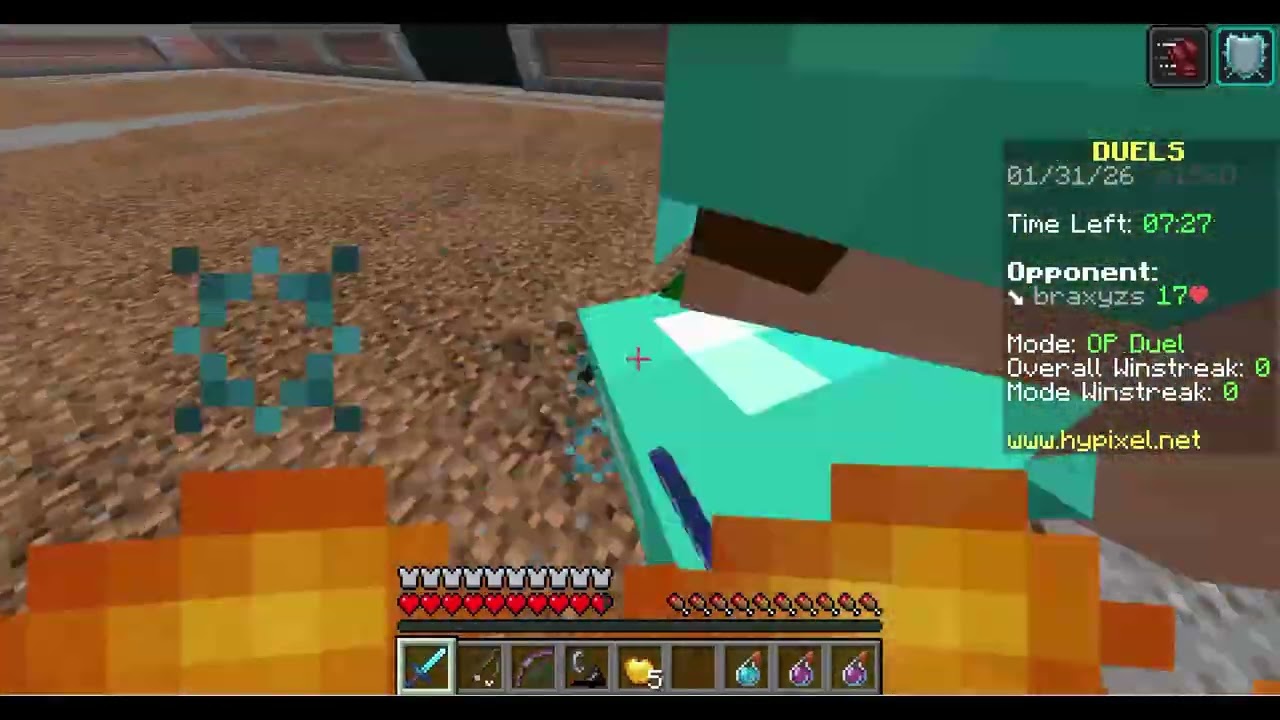 Hypixel First Marathon.