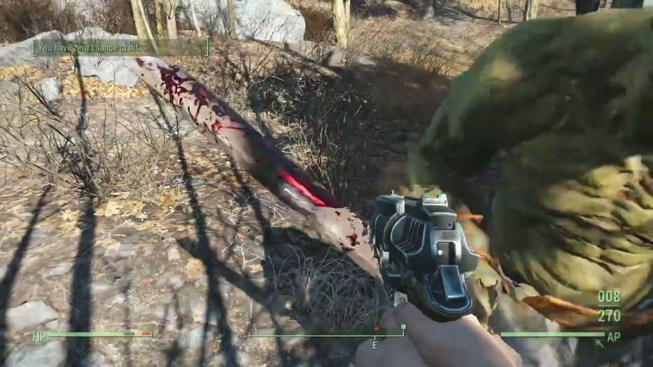 Fallout 4 | Fight with 3 Super Mutants near Sanctuary Hills