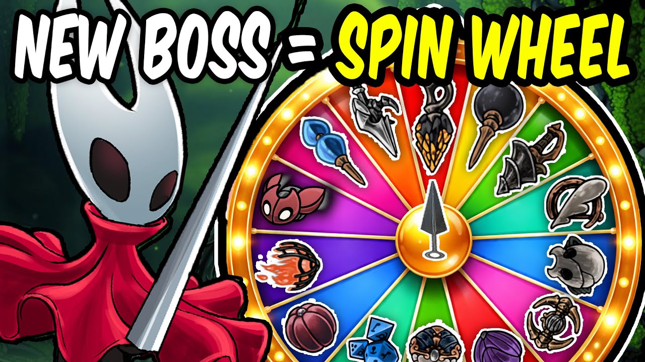 Silksong Boss-Rush Mod, but I Spin the Wheel Each Boss