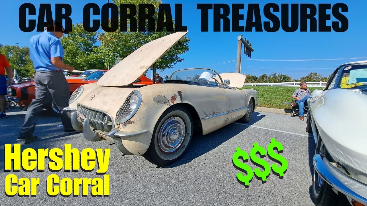 Looking Through 500+ Old Cars and Trucks for Deals in the Hershey Car Corral 2023 | Dolloff Antiques