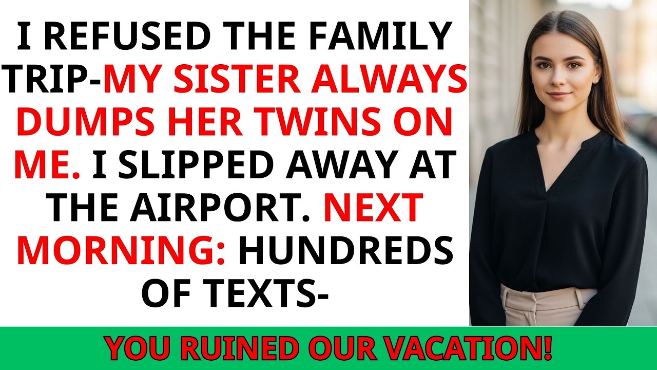 My Family And Sister Said, “You Ruined Our Vacation!” Because I…