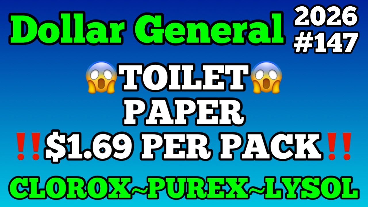 2026#147😱Купоны Dollar General💥СУПЕР СУББОТА‼️ТУАЛЕТНАЯ БУМАГА‼️1,69 ДОЛЛАРА ЗА УПАКОВКУ‼️ОБЯЗАТЕ...