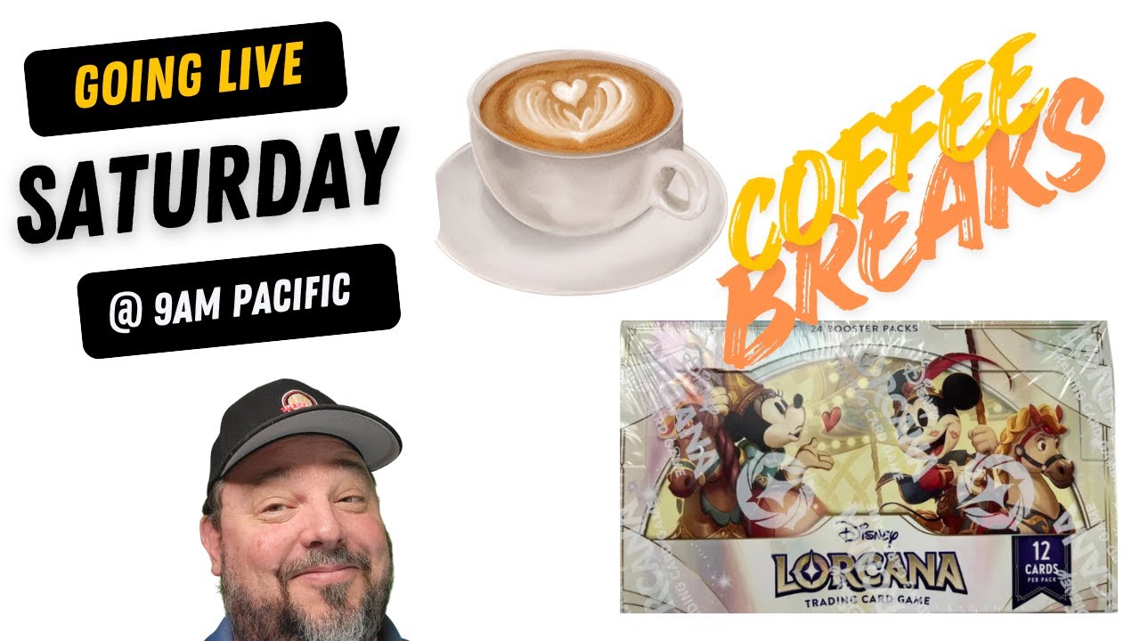 JTS  Cards Coffee Breaks at 9am - DISNEY LORCANA - FABLED