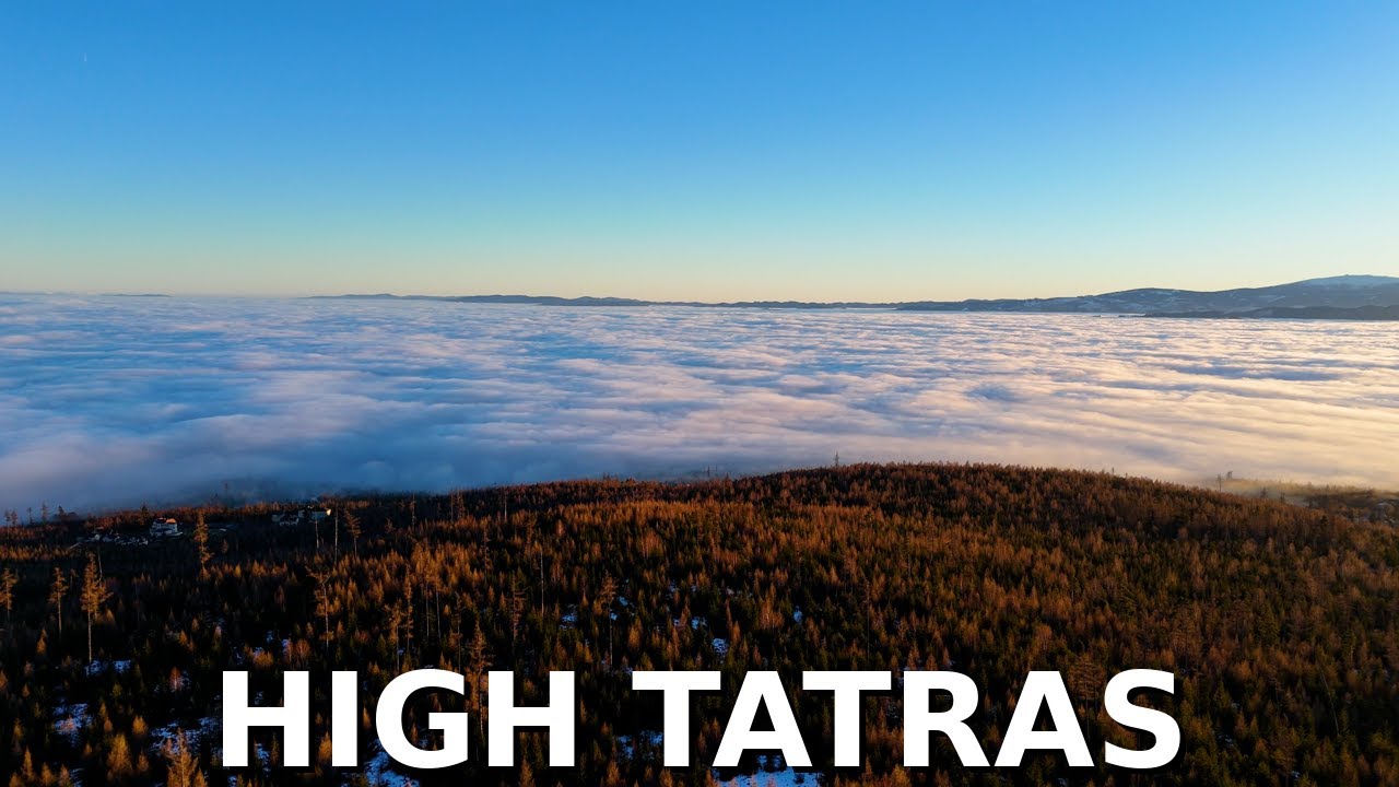 High Tatras Hrebienok - DJI mini 4 PRO 4K