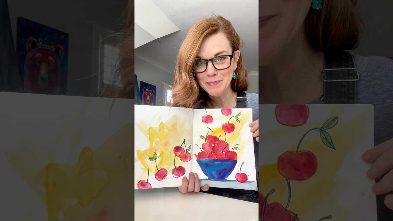 2025 Watercolor sketchbook - day 8