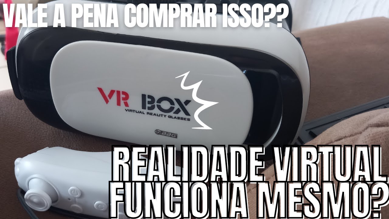 VR Box Oculos VR Oculos realidade virtual é Bom? Unbox e teste do VR Box