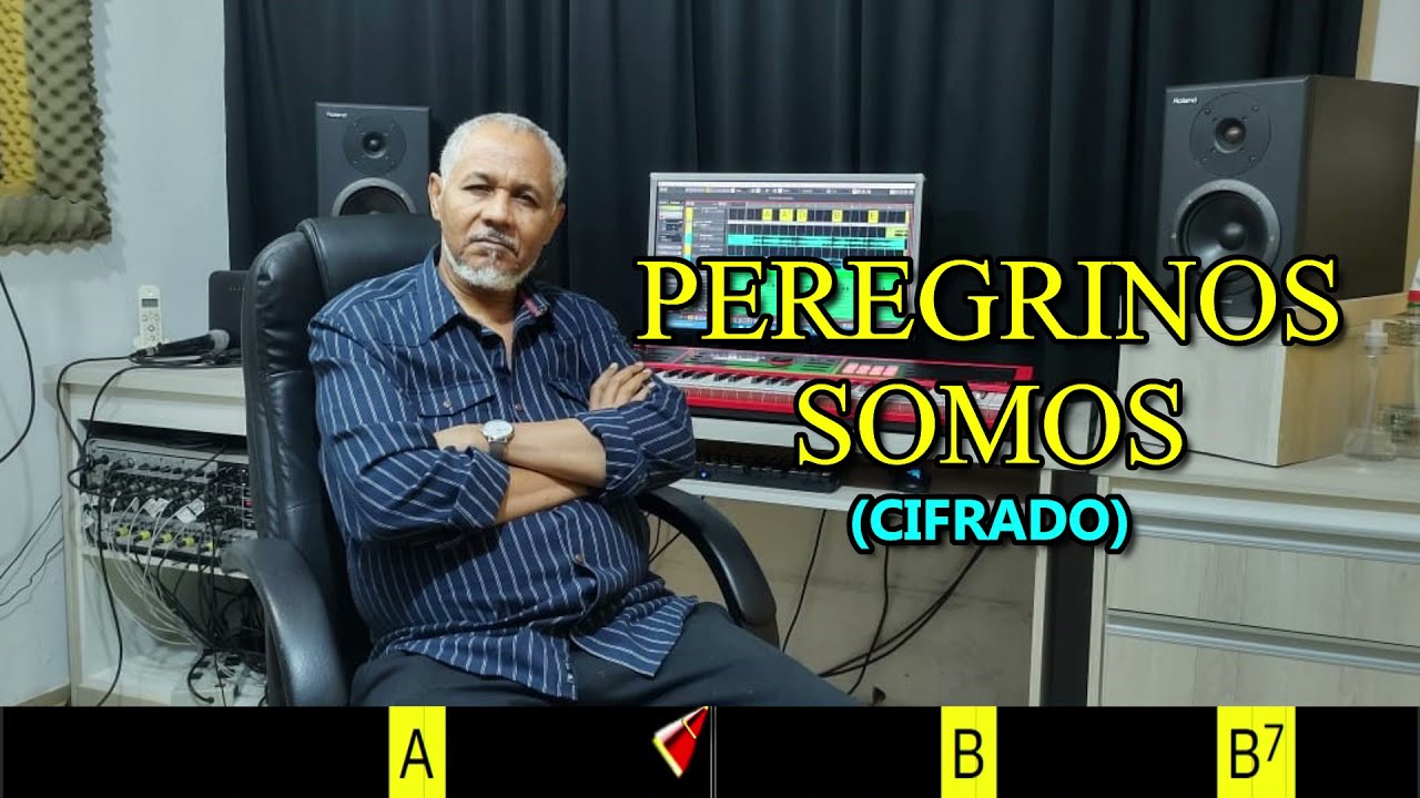 PEREGRINOS SOMOS - 392. HARPA CRISTÃ- (CIFRADO) - Carlos José