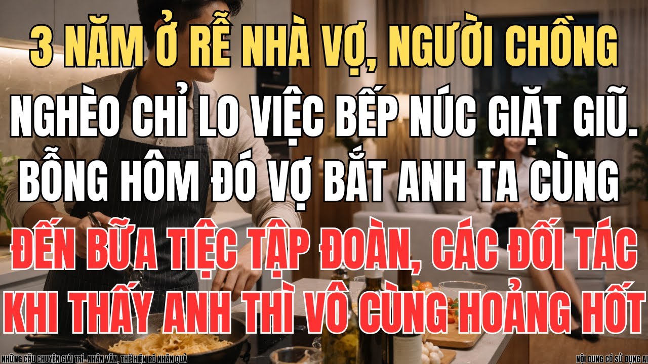 3 Năm Ở Rễ Nhà Vợ, Lần Xuất Hiện Hiếm Hoi Ở Công Ty Của Chàng Rễ Nghèo Khiến Tất Cả ...