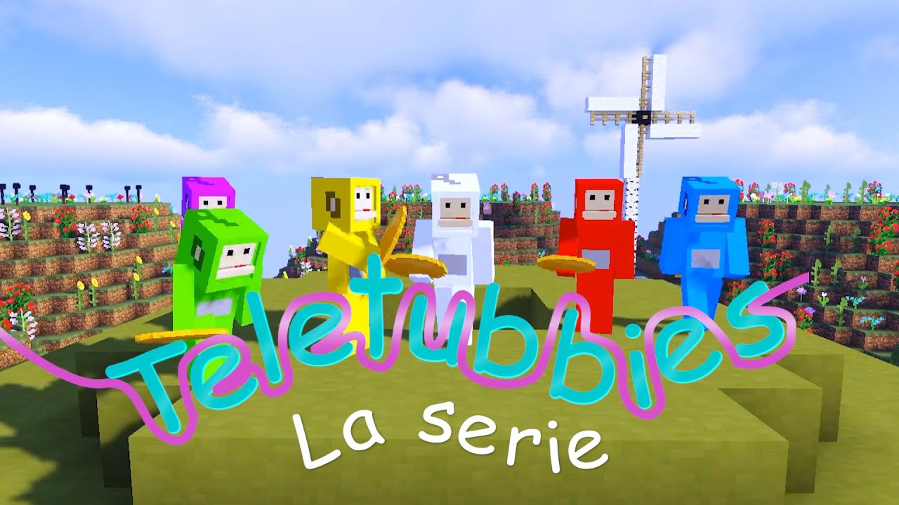 ¡¡TELETUBBIES EN MINECRAFT!!