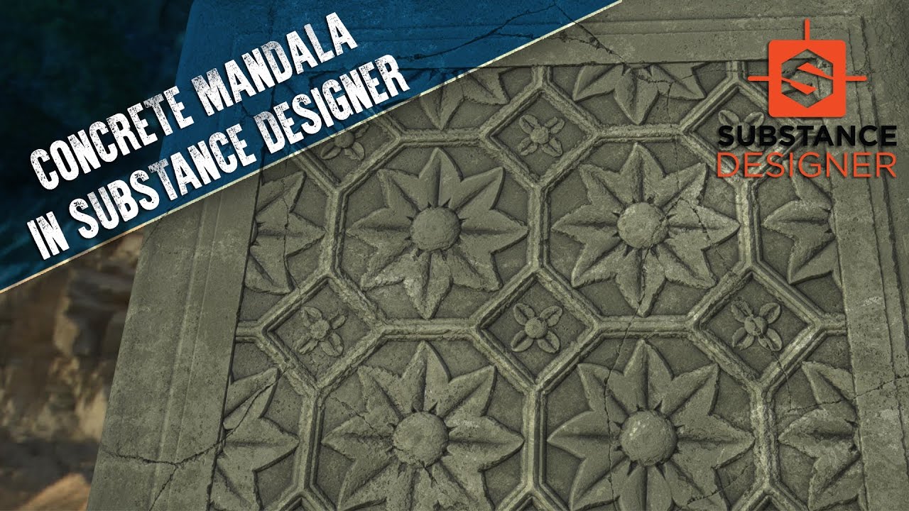 Creating a Concrete Mandala in Substance Designer