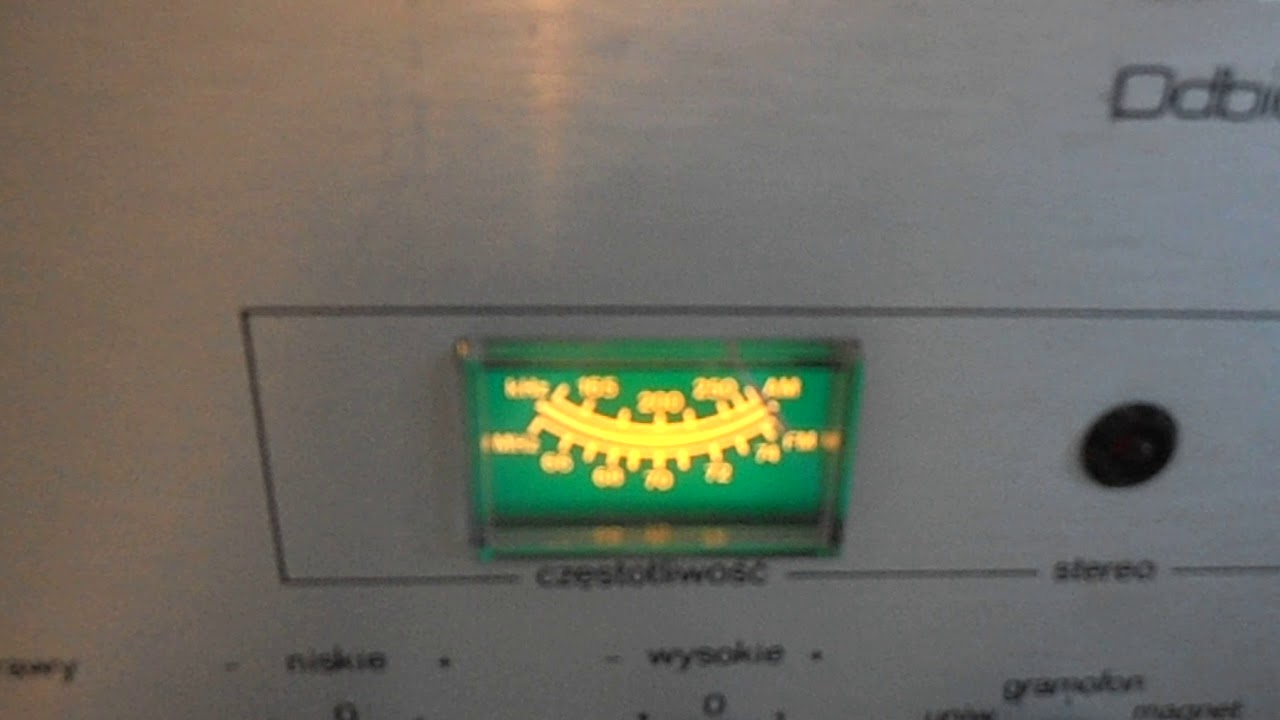 OR radmor 5102TE regulacja wskaźnika częstotliwości