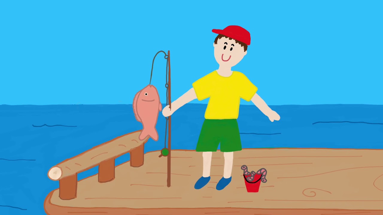 Hook Line And Sinker | Fishing Song For Kids | Learn How To Fish Song | Time 4 Kids TV