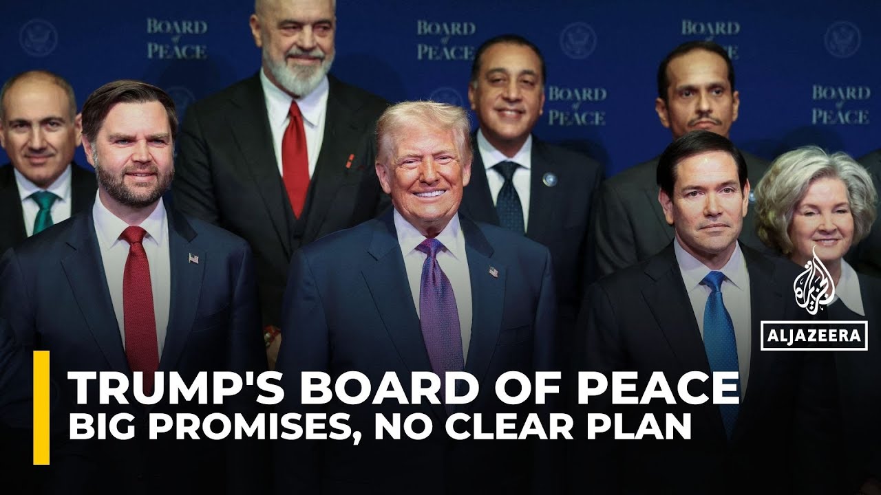 Trump’s Gaza ‘Board of Peace’ is vague, underfunded and bypasses UN resolutions, analysts say