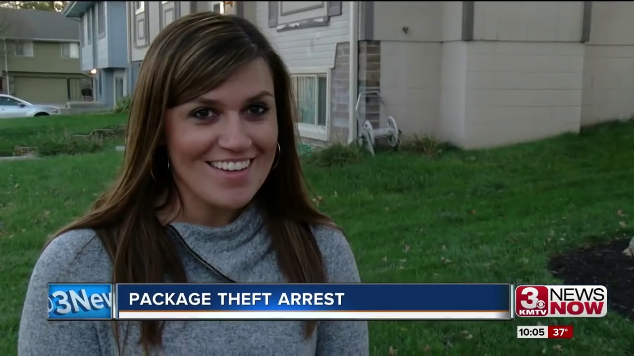 Police arrest thief caught on camera stealing packages from porches