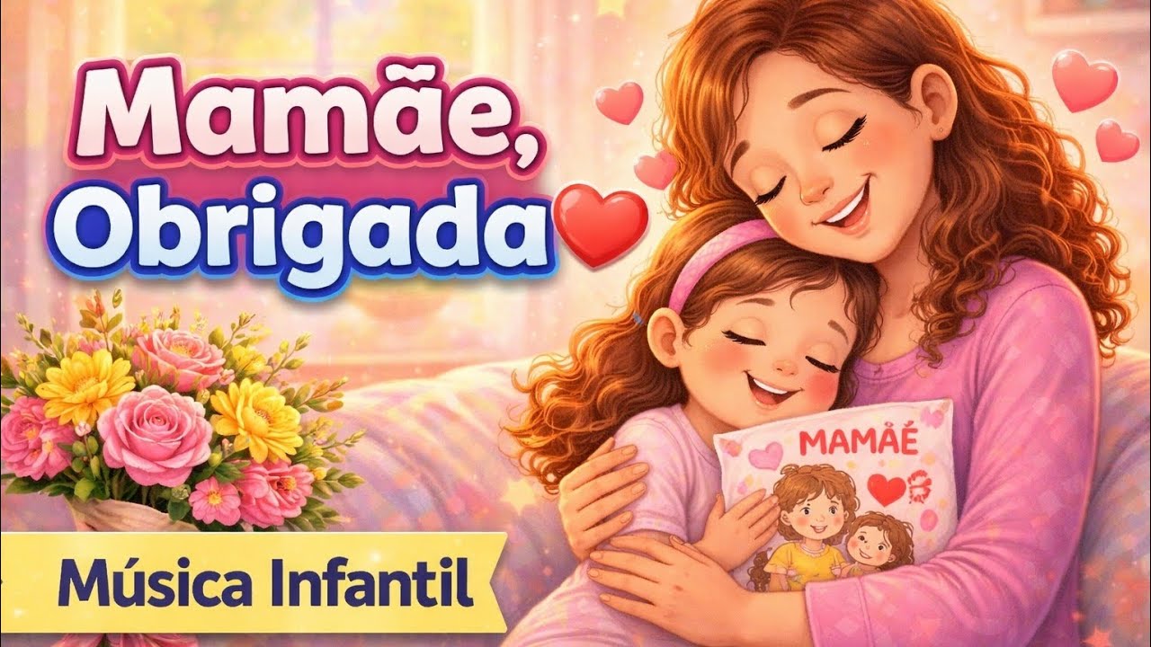 Mamãe, Obrigada ❤️ | Música Infantil de Gratidão e Amor