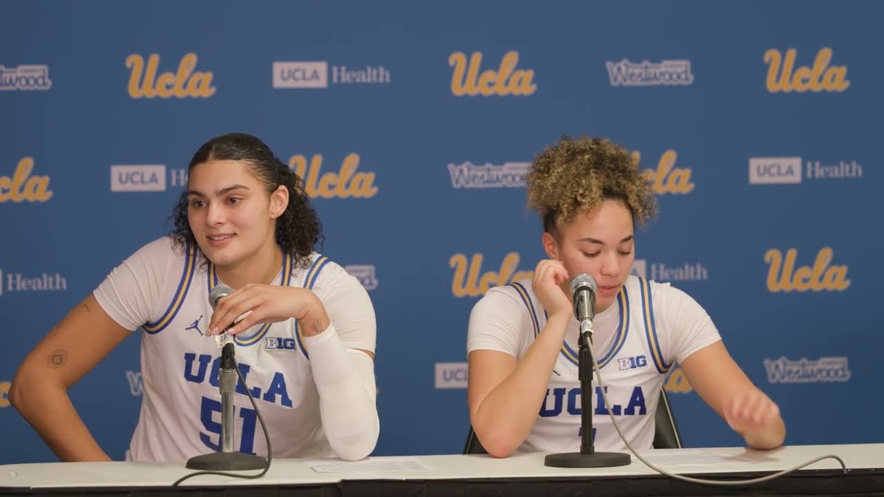 UCLA W. Basketball Postgame - vs. Cal Poly (Dec. 16, 2025)