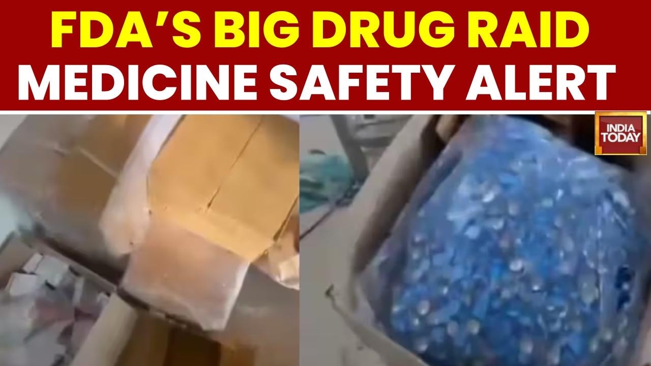 Облава FDA в Карнатаке: в Бангалоре изъяты лекарства на 4,91 крора рупий | Пресечение незаконной ...